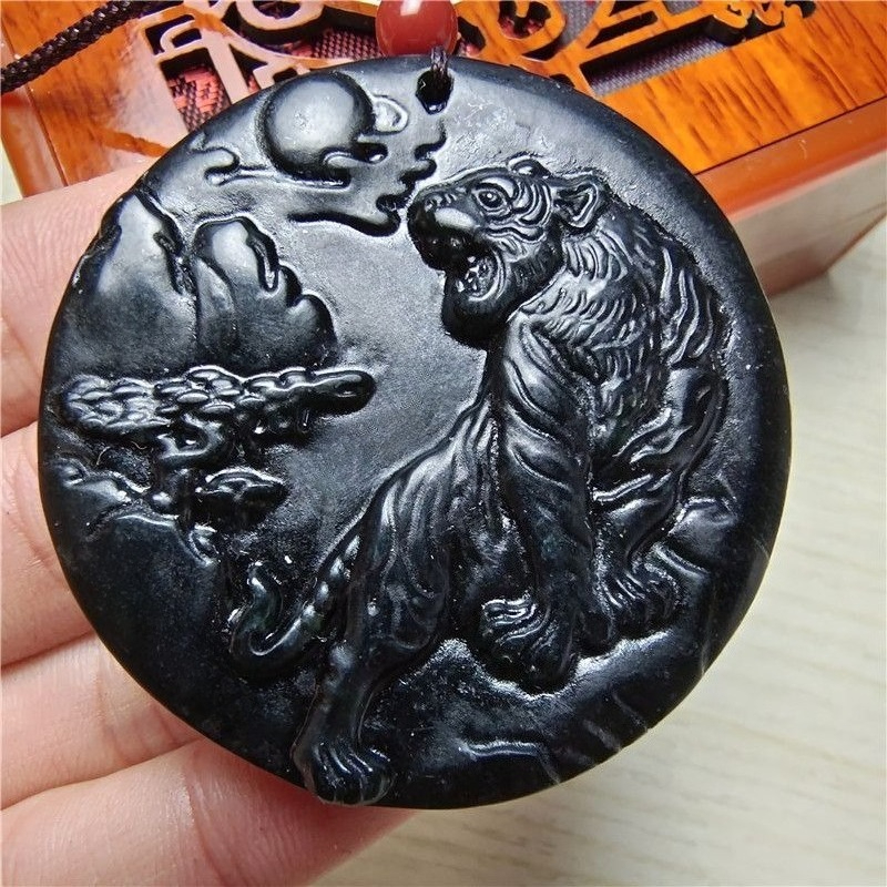 Ethnic Fashion Brand - Yaowang Stone Shangshan Tiger Round Brand