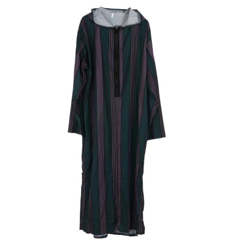 Dashiki Shirt Men - Muslim Hooded Robe Dashiki Long Tops