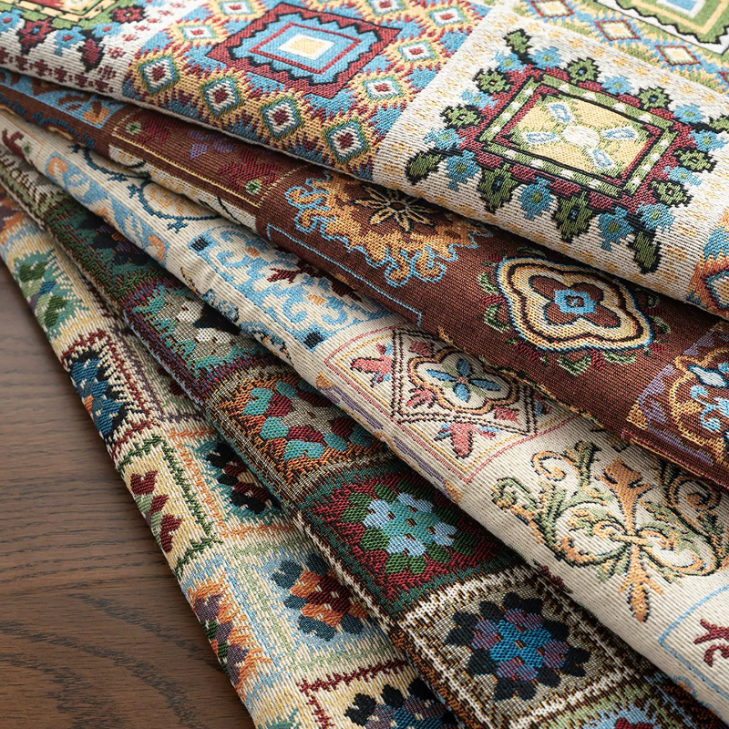Ethnic Boho Fashion - Bohemian Fabric Ethnic Style Lattice Cloth