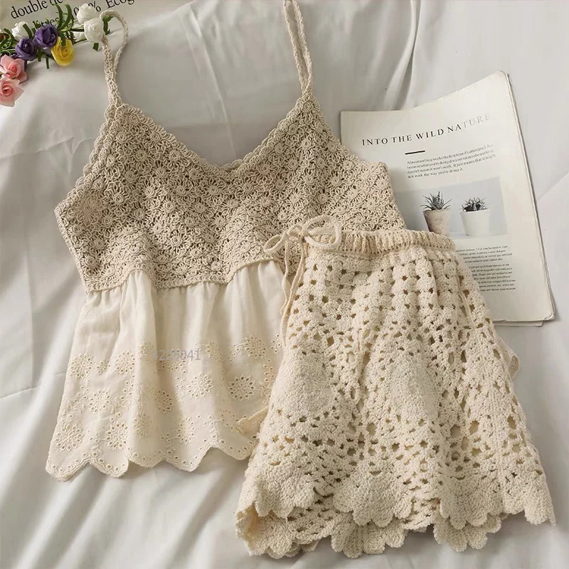 Ethnic Boho Fashion - 1/2PC Female Trend Summer Beach Floral