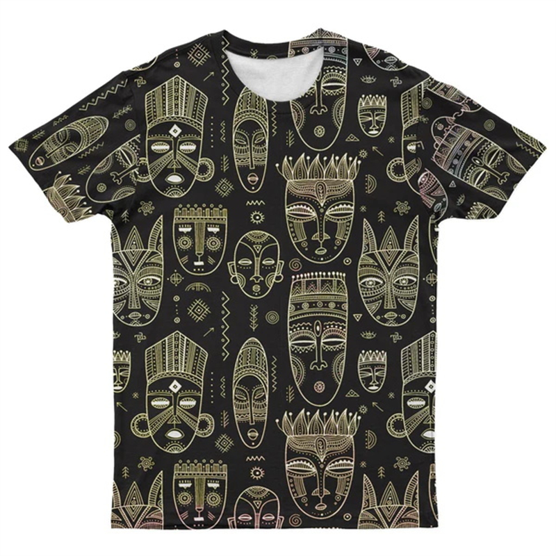 Africa Ethnic T-Shirts African - Dashiki Shirt Men 리뷰 및 가격