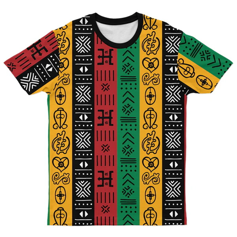 Africa Ethnic T-Shirts African - Dashiki Shirt Men 리뷰 및 가격