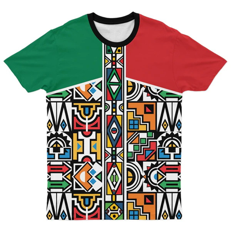 Africa Ethnic T-Shirts African - Dashiki Shirt Men 리뷰 및 가격
