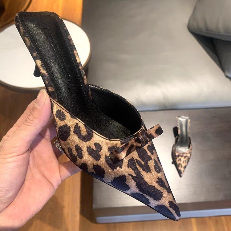women's leopard-print pointed  - Ethnic Fashion In 리뷰 및 가격