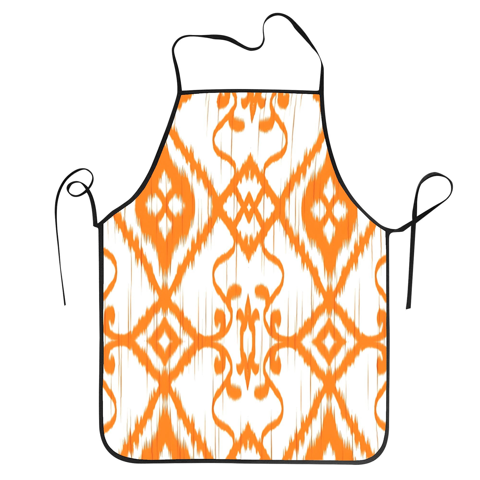 Ikat Moorish Coral Orange Apri - Ikat Woven Fabric 리뷰 및 가격