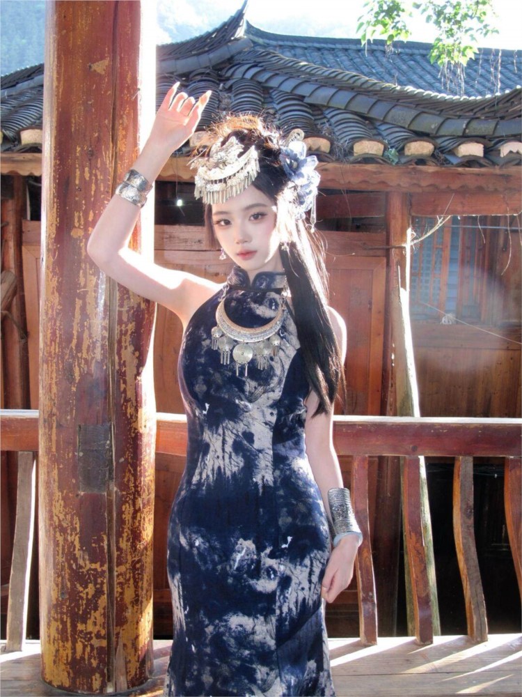 New batik dress cool women's w - Fashion Show Ethnic Wear 리뷰 및 가격