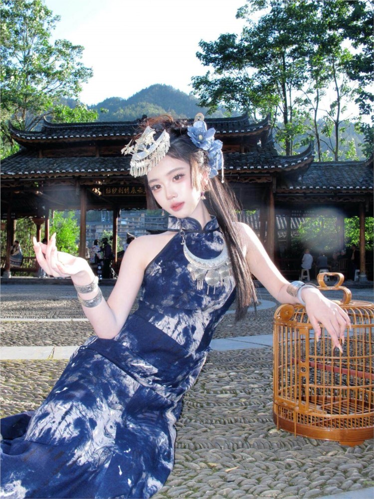 New batik dress cool women's w - Fashion Show Ethnic Wear 리뷰 및 가격