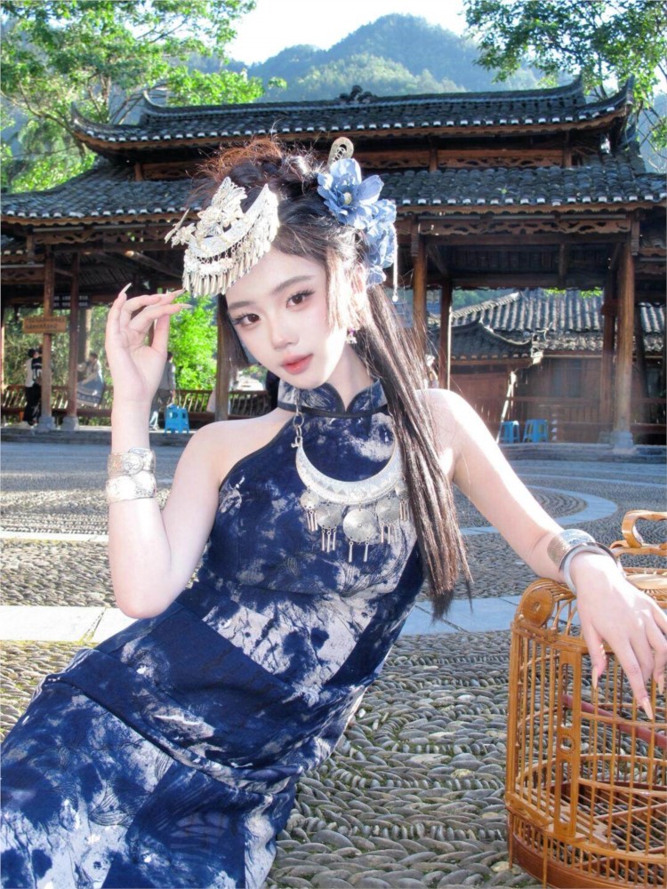 New batik dress cool women's w - Fashion Show Ethnic Wear 리뷰 및 가격