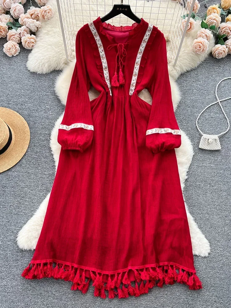 Spring/Summer Bohemian Dress W - Ethnic Boho Fashion 리뷰 및 가격