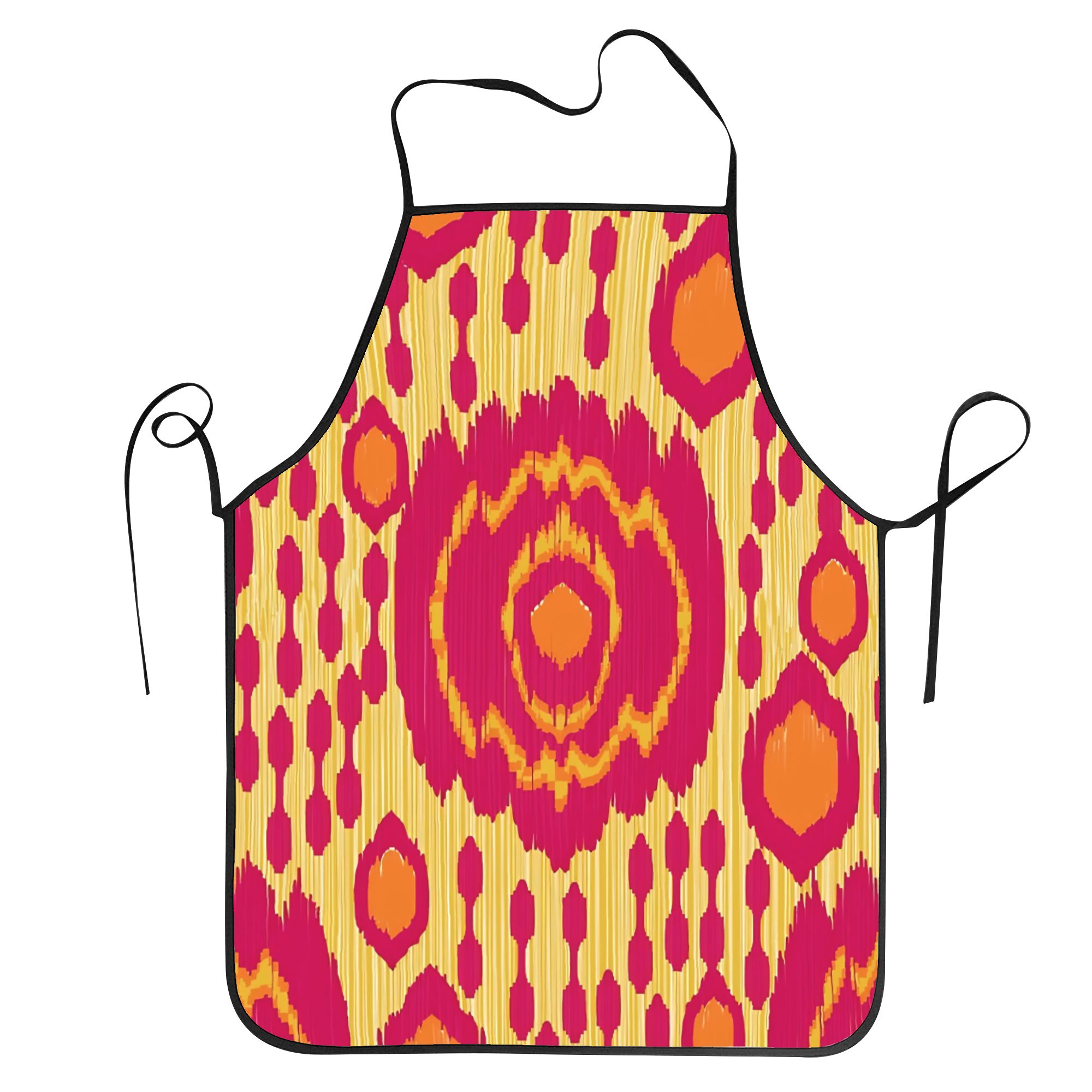 Ikat Moorish Coral Orange Apri - Ikat Woven Fabric 리뷰 및 가격