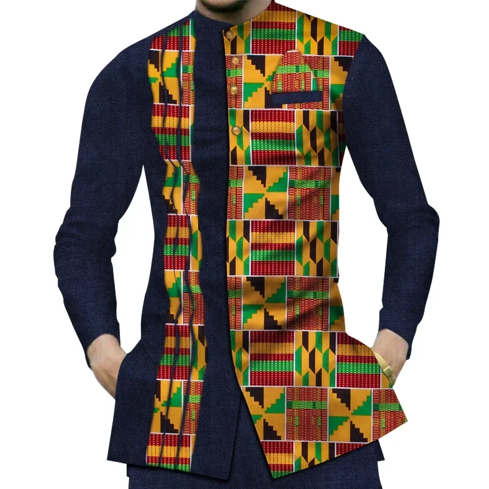 Casual 100% Cotton Mens Africa - Dashiki Shirt Men 리뷰 및 가격