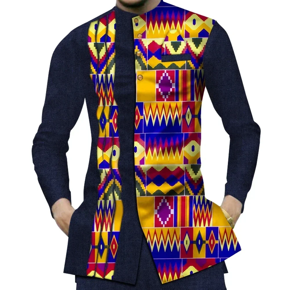 Casual 100% Cotton Mens Africa - Dashiki Shirt Men 리뷰 및 가격