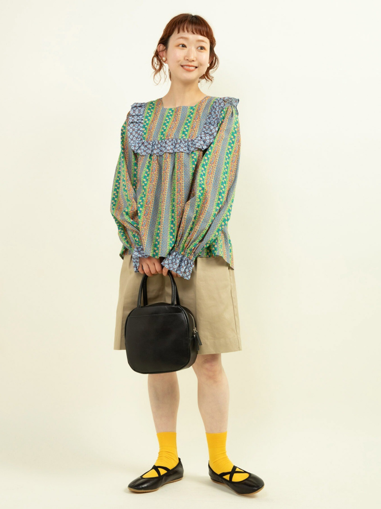 Sweet Floral Print Shirt with  - Ethnic Fashion Brand 리뷰 및 가격