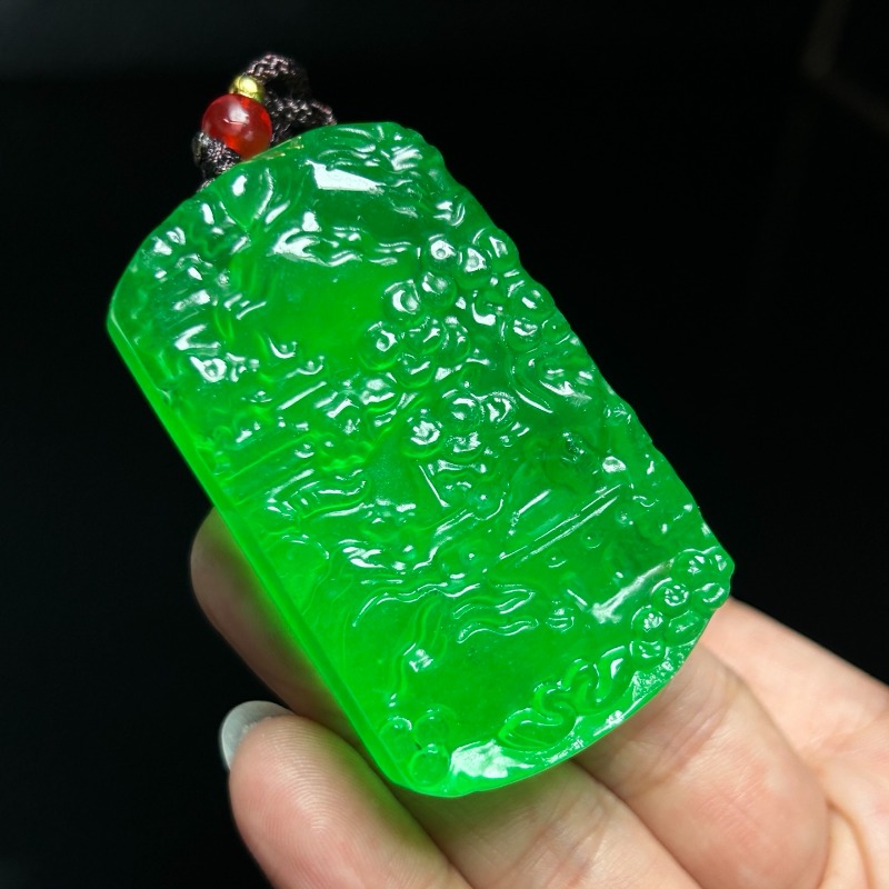 New High-ice Quartzite Jade La - Ethnic Fashion Brand 리뷰 및 가격
