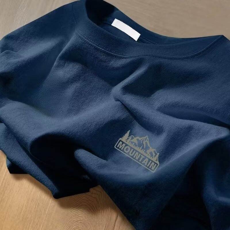 Men's Short Sleeve T-Shirt Pur - Ethnic Fashion Brand 리뷰 및 가격