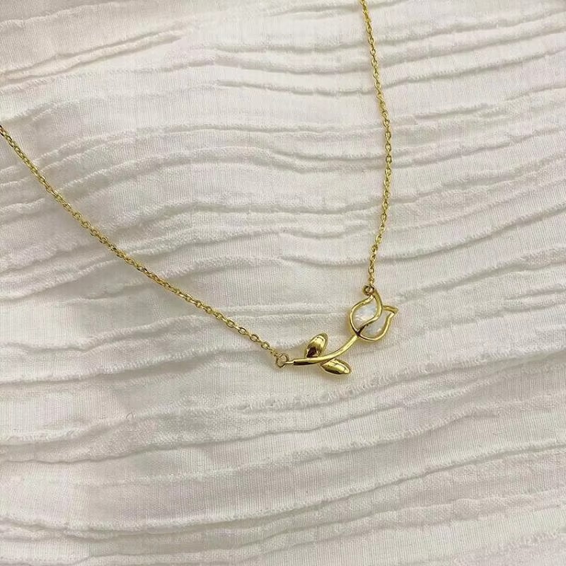 Korean Girl Necklace Sweet New - Ethnic Fashion Sale 리뷰 및 가격