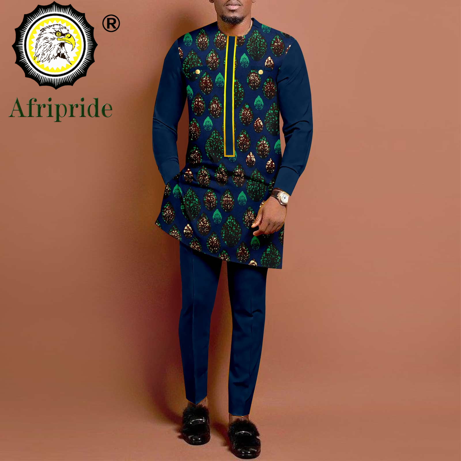 African Suits for Men Long Sle - Dashiki Shirt Men 리뷰 및 가격