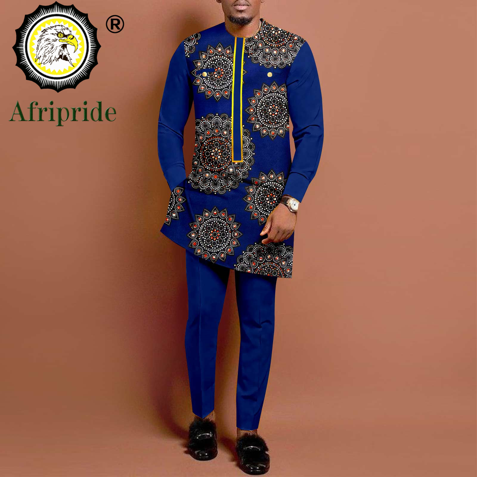 African Suits for Men Long Sle - Dashiki Shirt Men 리뷰 및 가격