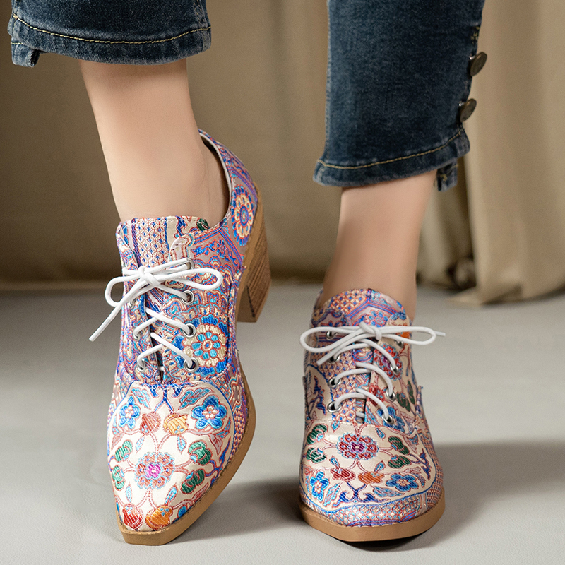 Ethnic Ladies Boots Spring Win - Ethnic Fashion In 리뷰 및 가격