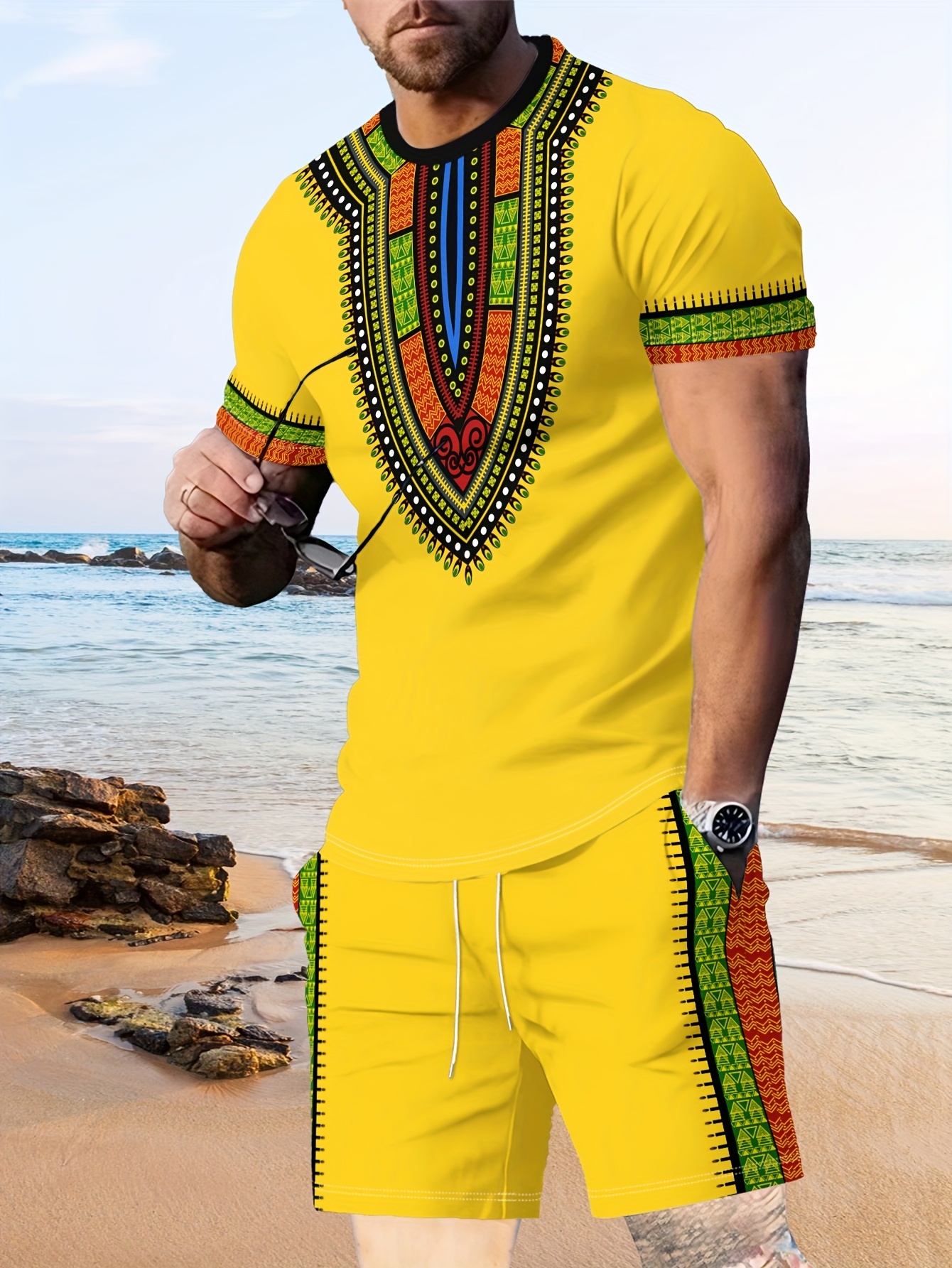 New Men's Suits African Dashik - Dashiki Shirt Men 리뷰 및 가격