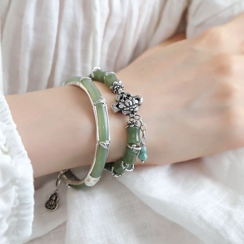 New Chinese Vintage Bamboo Gou - Ethnic Wear Fashion Designer 리뷰 및 가격
