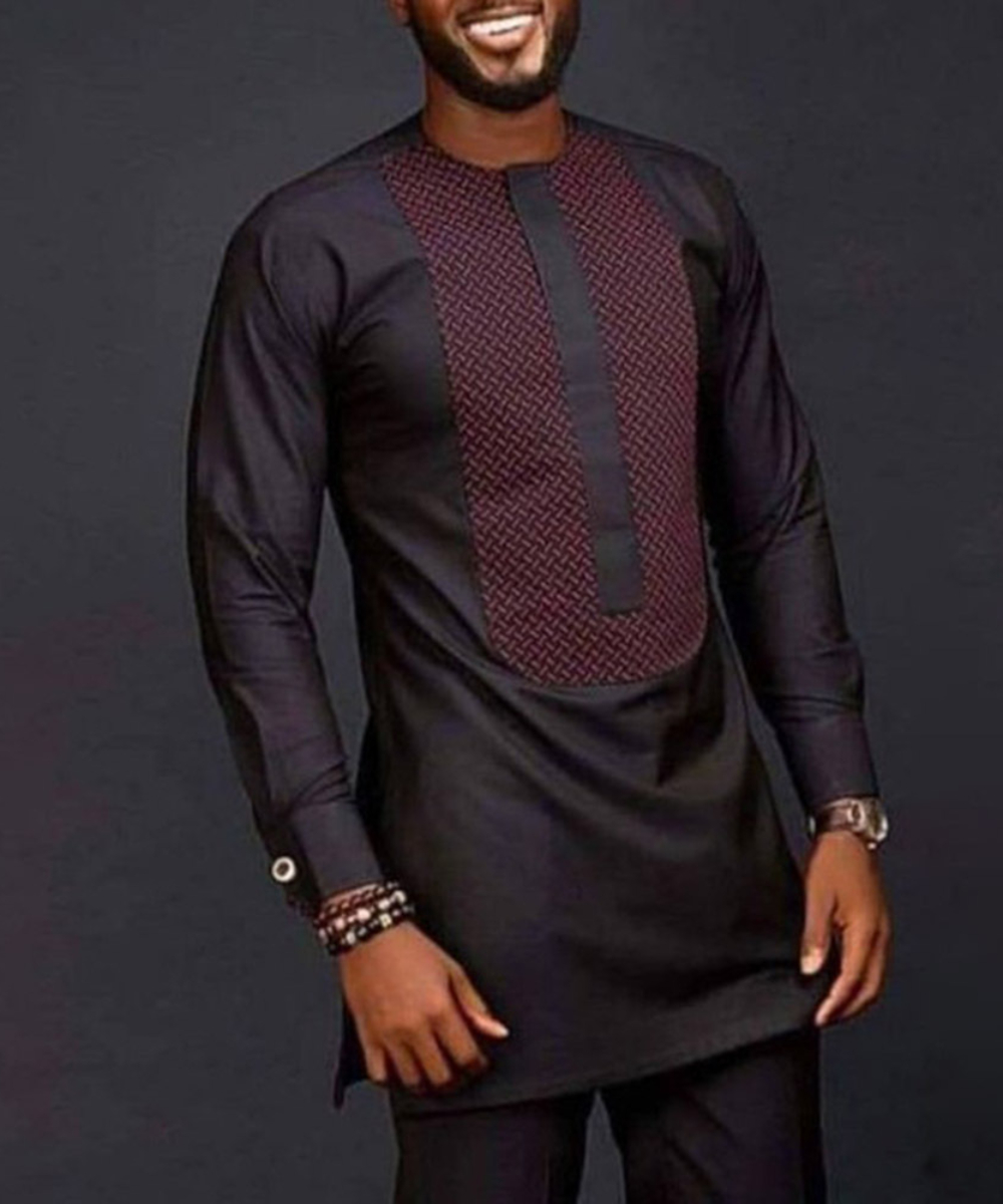Men Shirts Simple Casual Shirt - Dashiki Shirt Men 리뷰 및 가격