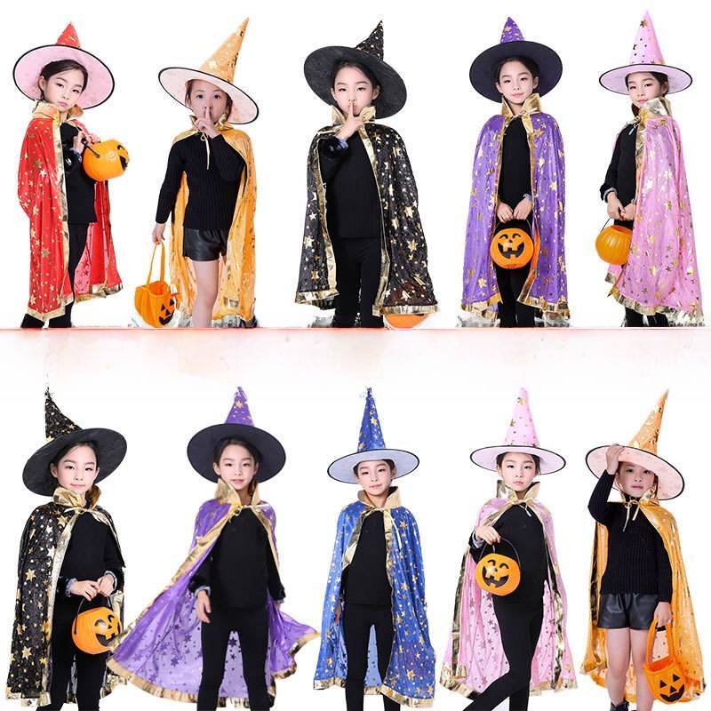Halloween Witch Costume Cape W - Fashion Show Ethnic Wear 리뷰 및 가격