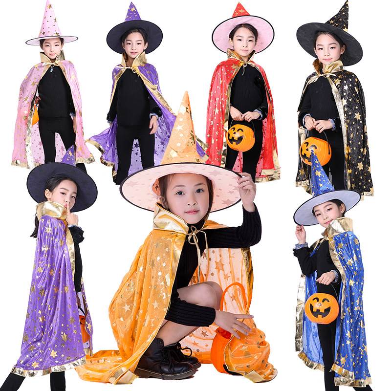 Halloween Witch Costume Cape W - Fashion Show Ethnic Wear 리뷰 및 가격