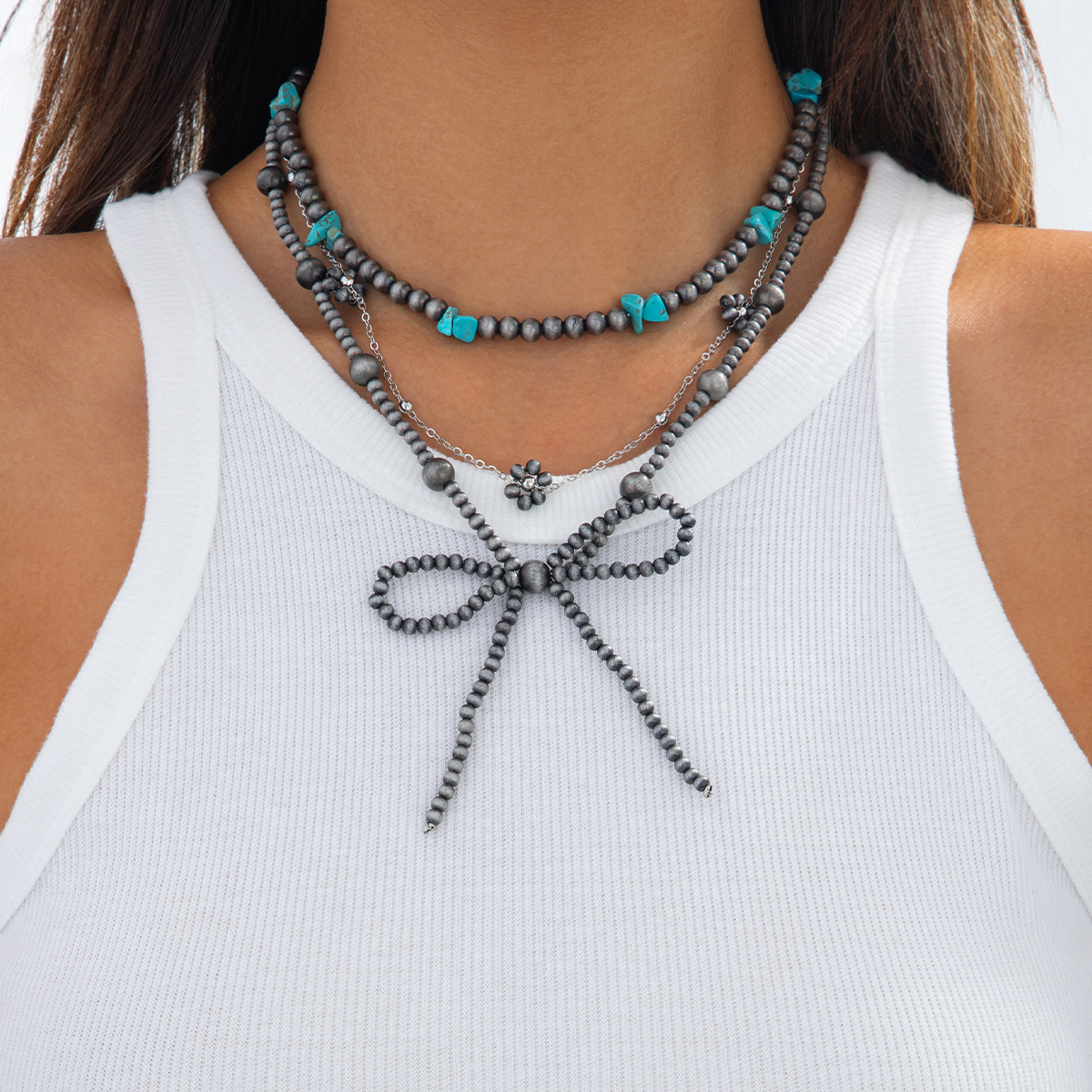 Bohemian Navajo Beaded Necklac - Ethnic Fashion Sale 리뷰 및 가격