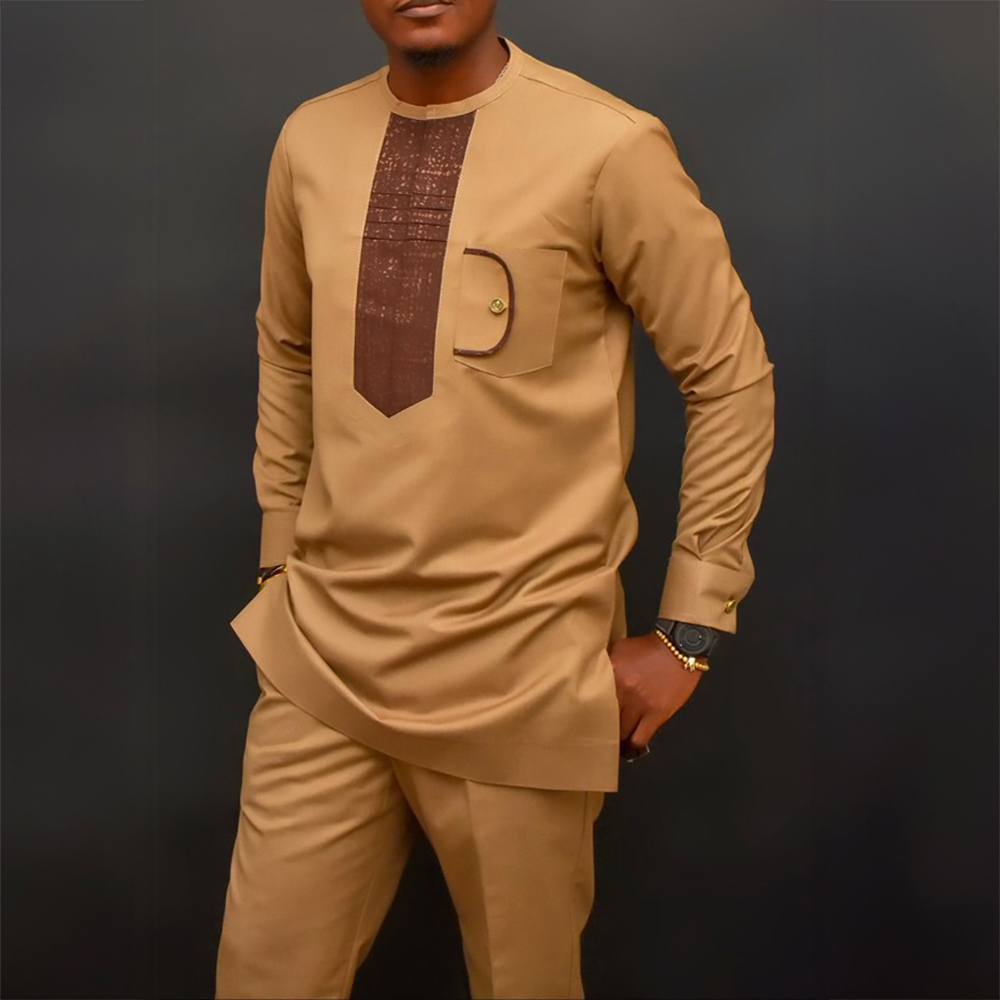 Dashiki Men Clothing 2 Pieces  - Dashiki Shirt Men 리뷰 및 가격