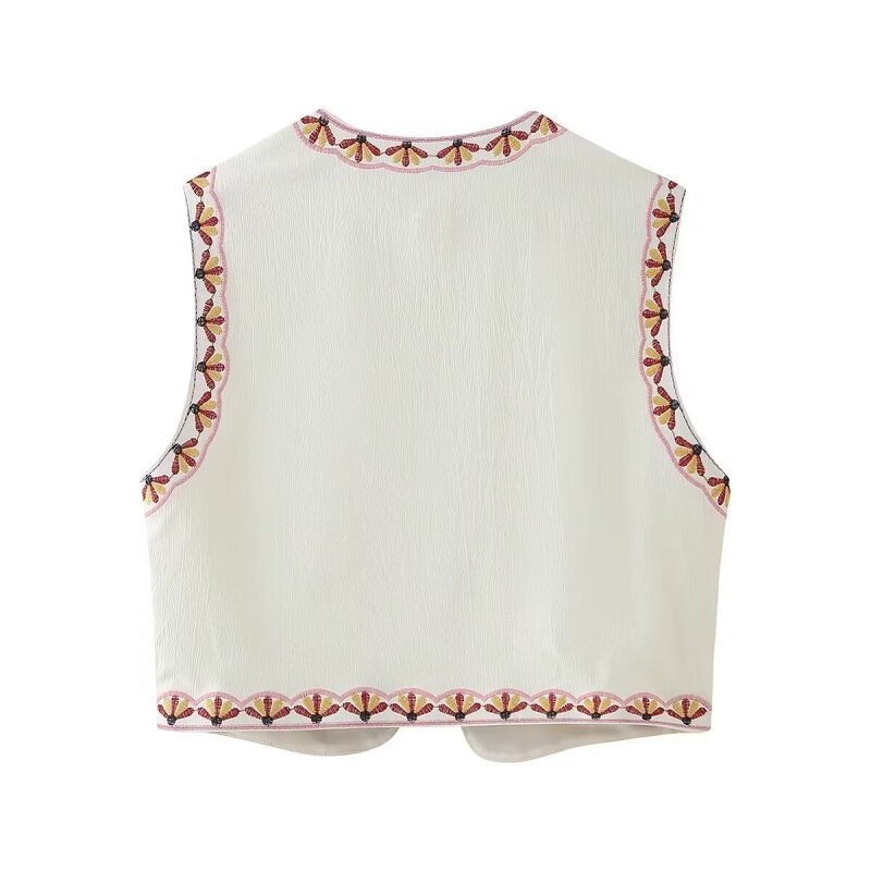Women's Spring Floral Embroide - Ethnic Boho Fashion 리뷰 및 가격