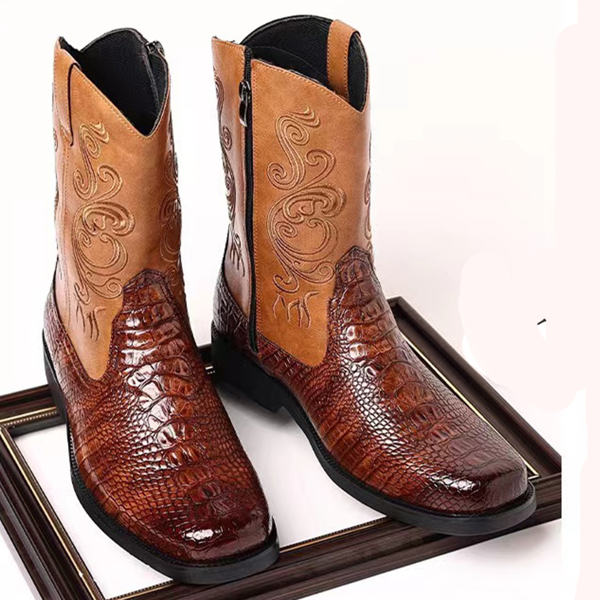 Fashionable Embossed Casual Me - Ethnic Fashion In 리뷰 및 가격