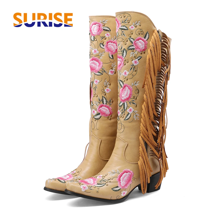 Fashion Embroidery Flower West - Ethnic Fashion In 리뷰 및 가격