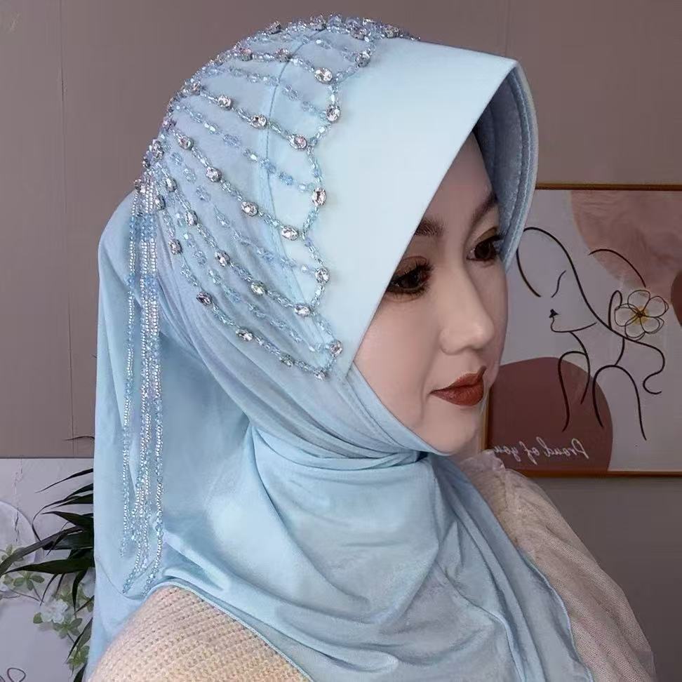 Africa Ethnic Hats Hijab Black - Ethnic Fashion In 리뷰 및 가격
