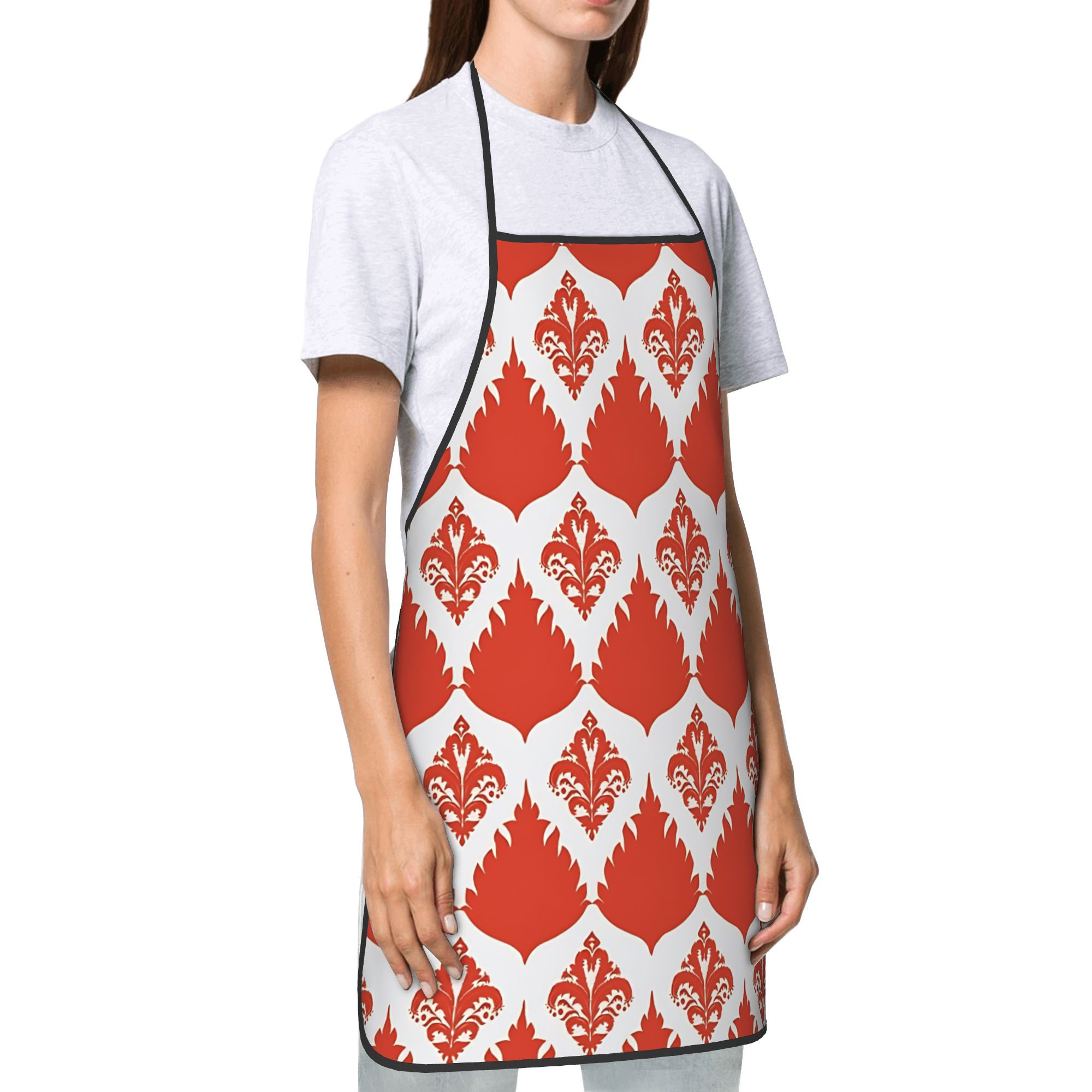 Ikat Moorish Coral Orange Apri - Ikat Woven Fabric 리뷰 및 가격