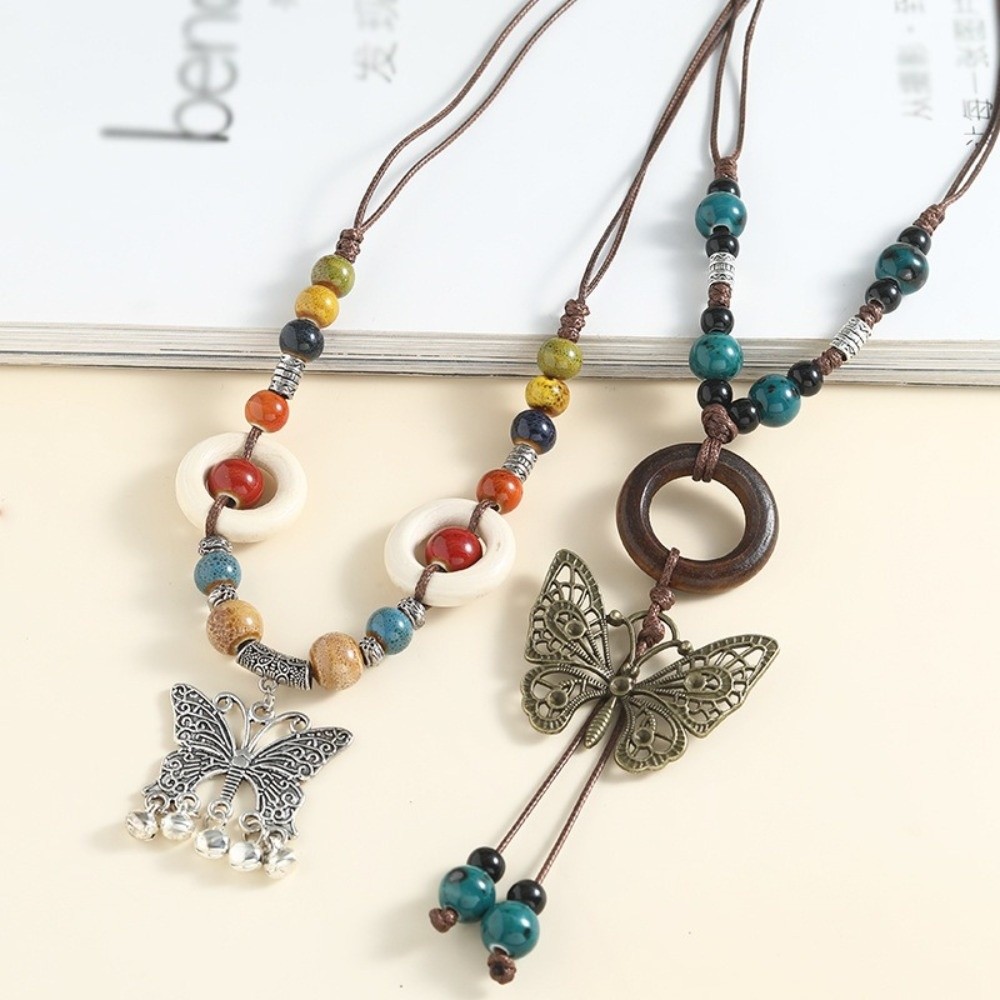 Ethnic Style Butterfly Pendant - Ethnic Wear Fashion Designer 리뷰 및 가격