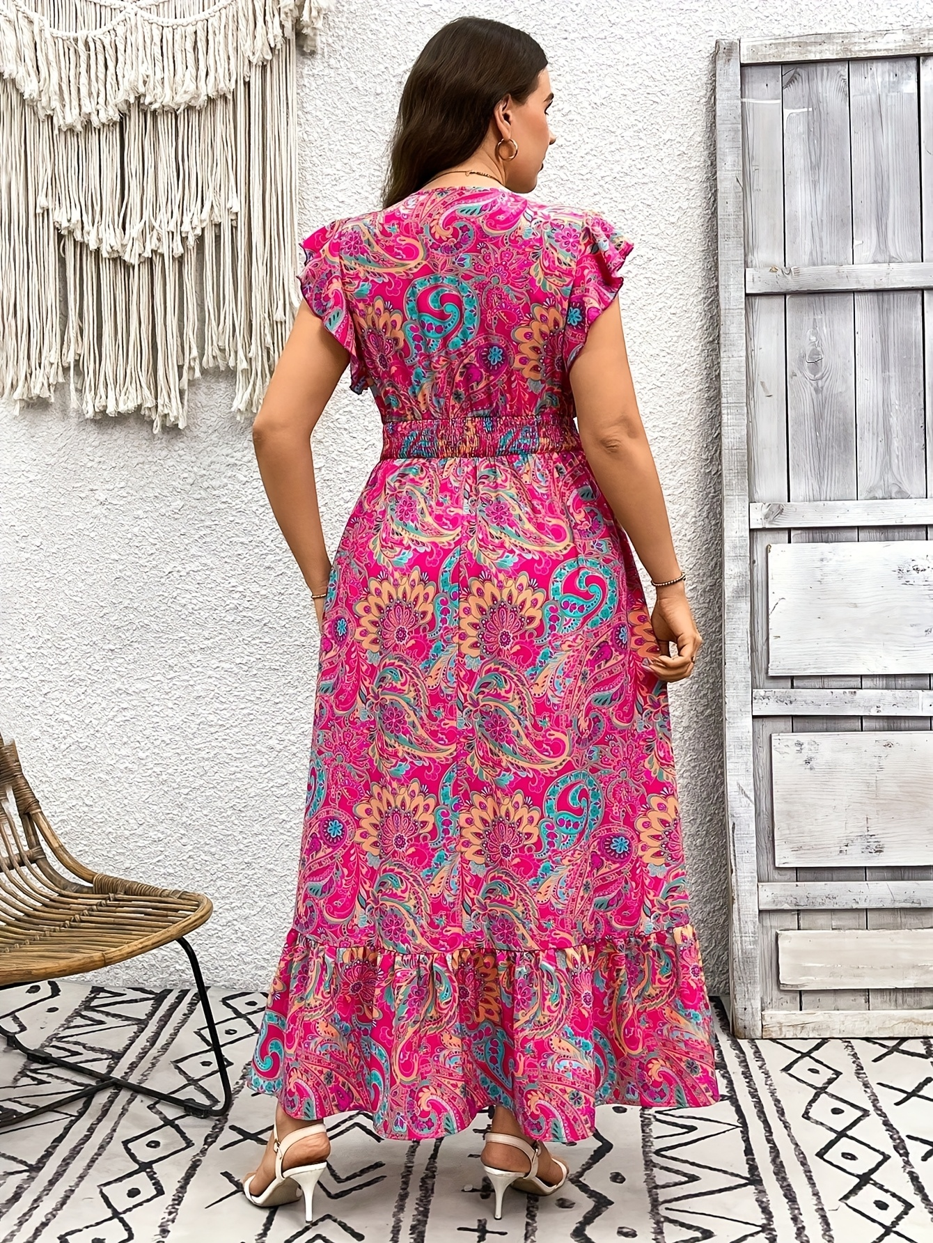 Elegant Long Dress with Ethnic - Ethnic Wear Fashion Designer 리뷰 및 가격